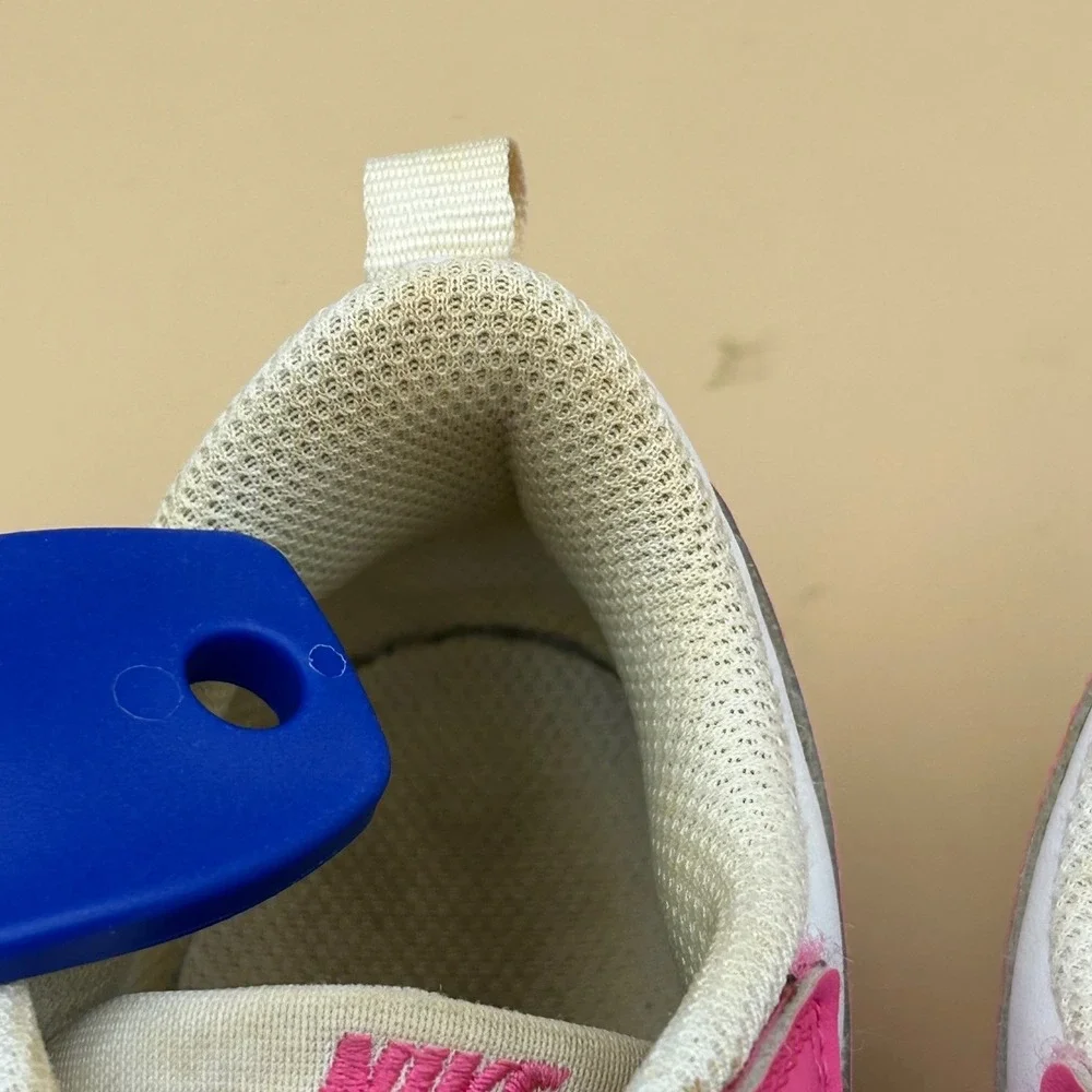 Nike Court Borough Low 2 Pink White Kids Sneakers DV5457-123 Size 13.5C